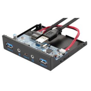 3.5” front bay USB3.0+Type C+ Audio /Mic Internal Front bay