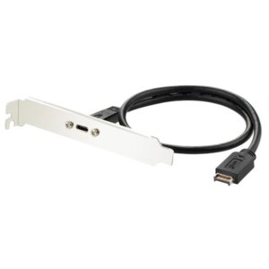 Type E to USB C Connector w. Low Profile