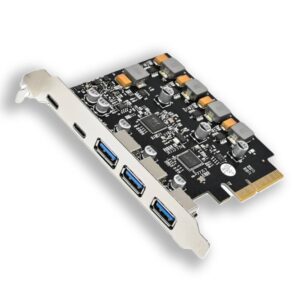 USB3.2 Gen2 SuperSpeed 5ports PCIe x4 Host Card