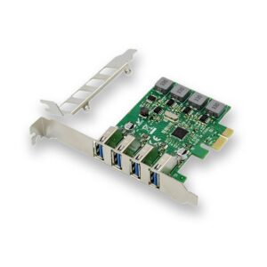 PCI-e USB 3.2 Gen 1  4-Ports Host Card