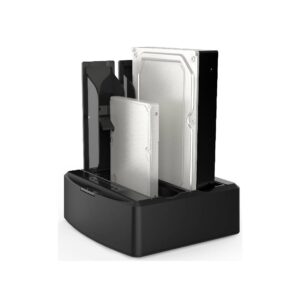 Anti-dust cover USB3.0 to 2.5”/ 3.5” SATA III HDD docking