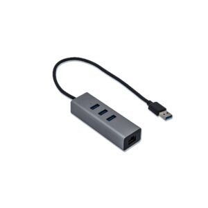 USB3.0 to 3 port Hub +GIGA Ethernet adaptor