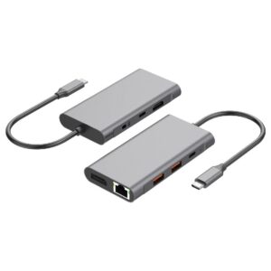 Type C 10Gbps PD3.0 Docking Station w/Nano Kensington