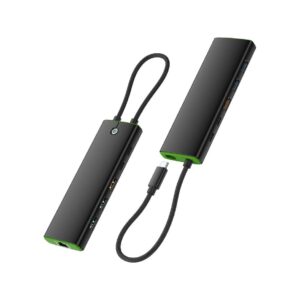 Type C Gen2 10Gbps PD3.0 Docking Station  w MST/ SST control switch