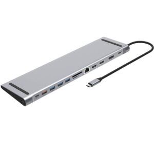 Cooling pad Type C Gen2 Multi-media PD3.0 docking station  (MST mode for WINDOWS only)