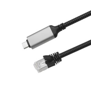 USB3.1 C Type to GIGA LAN RJ45 Male cable